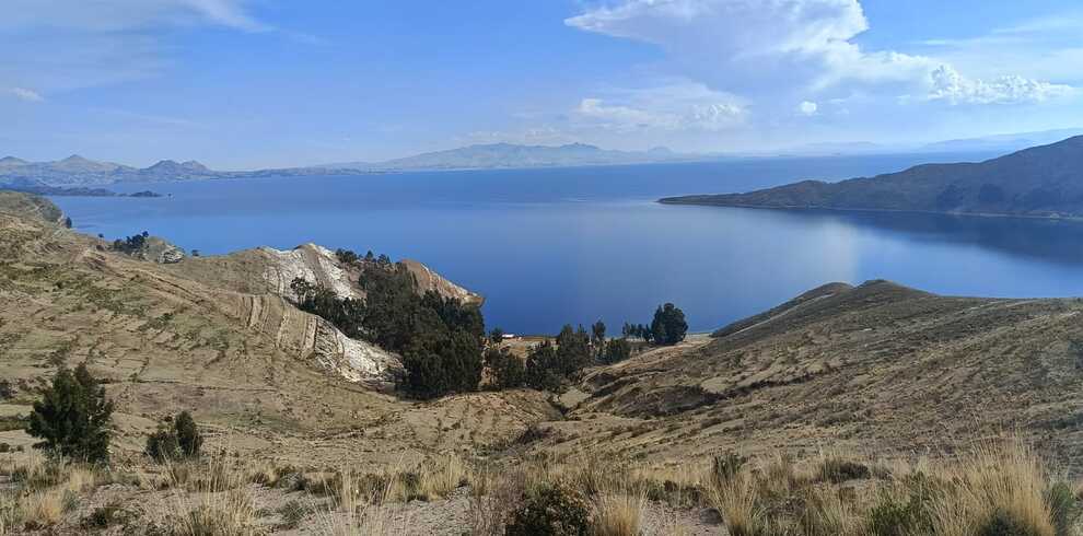 Lake Titicaca view