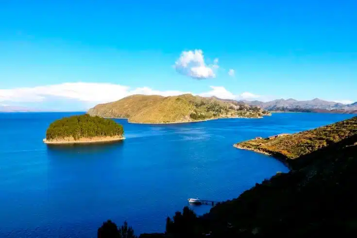 Lake Titicaca landscape