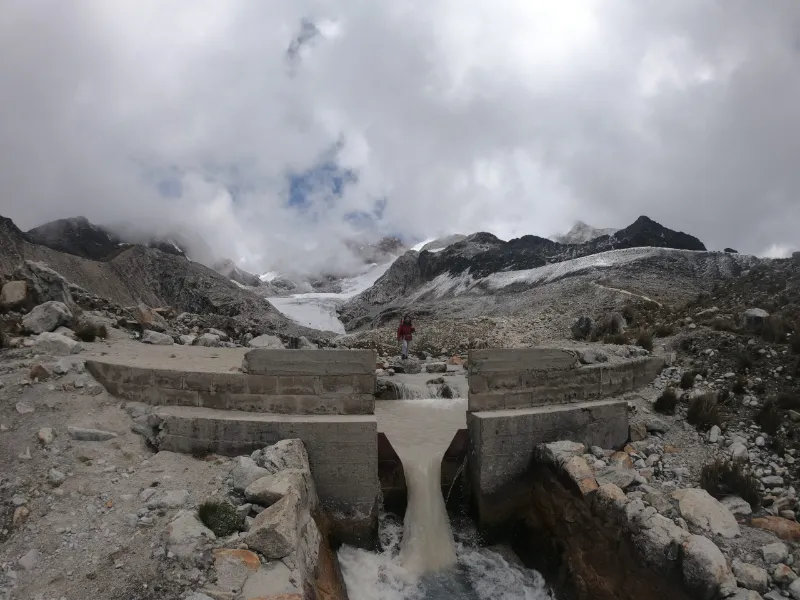 Huayna Potosi mountain view