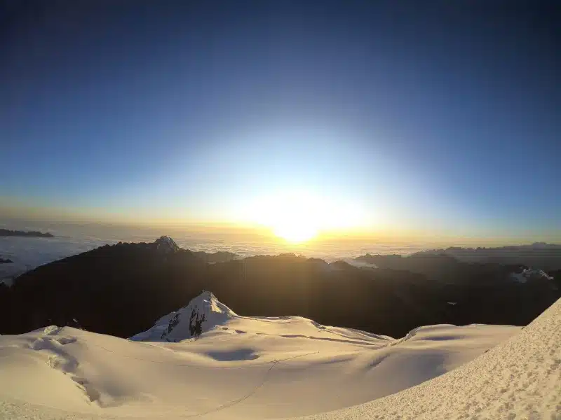 Huayna Potosi summit