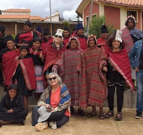 Bolivian Traditional Clothes-Men Ponchos