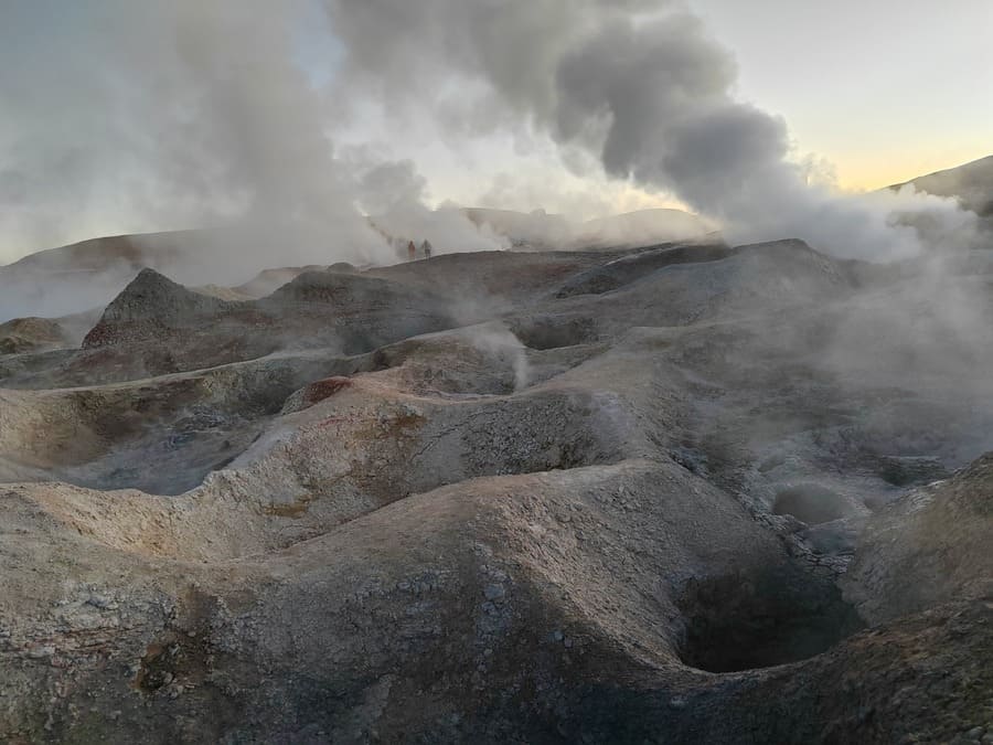 Geyser near Laguna Colorada